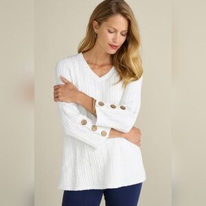 Soft Surroundings Goldie Knit Tunic Size XL NWT